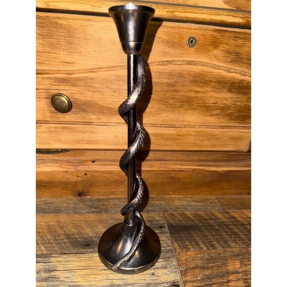 Metal Snake Taper Candle Holder - Picture 4 of 12